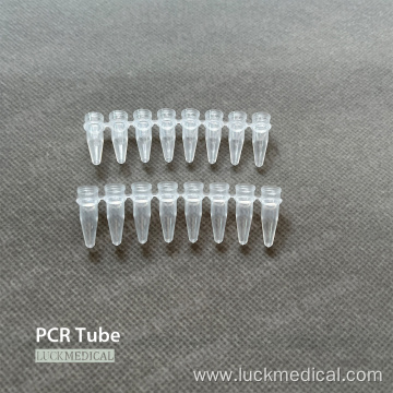 PCR Tube Strips 0.2 Ml 0.1ML